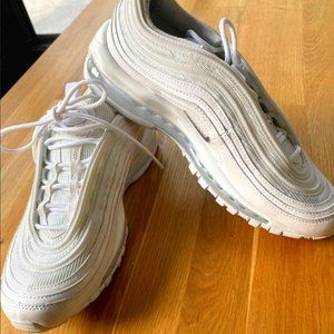 COPY - Nike Air Max 97 Triple White Wolf Grey